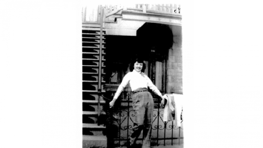 Hannah Frankel as a young woman