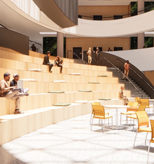 New Vic interior rendering